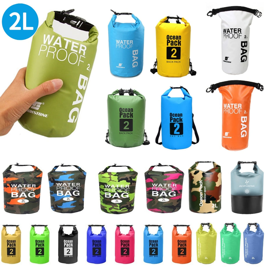 2L or 5L Dry Bag Lightweight Waterproof Phone Pouch Floating