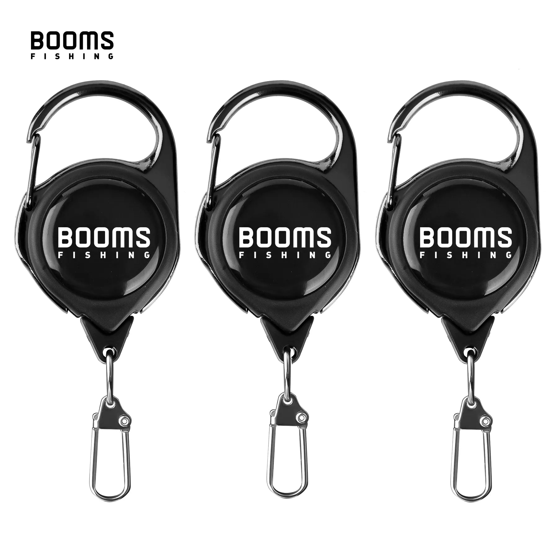 Booms Fishing Tool Retractable Key Chain